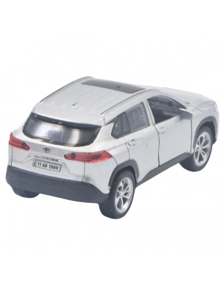 Toyota corolla cross gris -  Escala: 1:36 Carros de colección