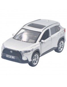 Toyota corolla cross gris -  Escala: 1:36 Carros de colección