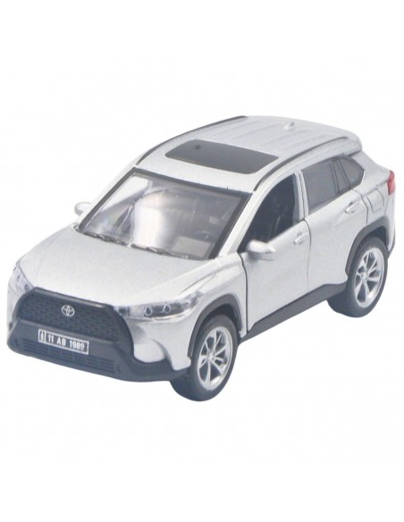Toyota corolla cross gris -  Escala: 1:36 Carros de colección