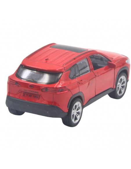 Toyota corolla cross rojo -  Escala: 1:36 Carros de colección