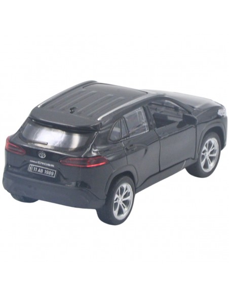 Toyota corolla cross negro-  Escala: 1:36 Carros de colección
