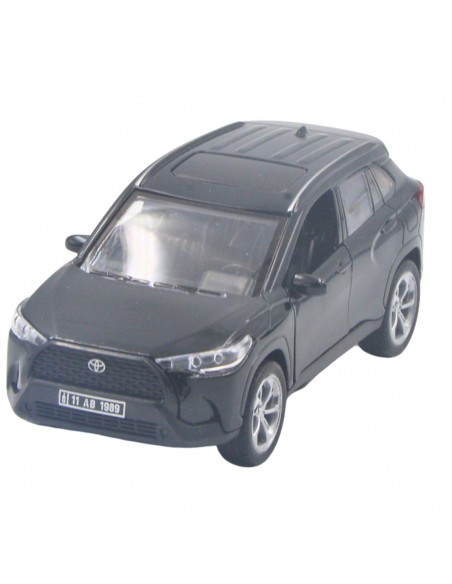 Toyota corolla cross negro-  Escala: 1:36 Carros de colección