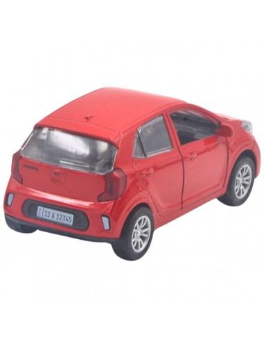 Kia all new picanto rojo a escala genérico  -  Escala 1:36