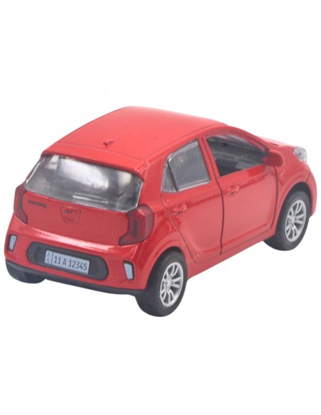 Kia all new picanto rojo a escala genérico  -  Escala 1:36
