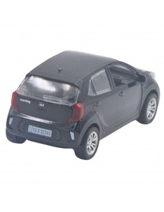 Kia all new picanto negro a escala genérico  -  Escala 1:36 2