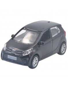 Kia all new picanto negro a escala genérico  -  Escala 1:36