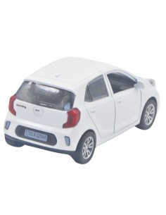 Kia all new picanto blanco a escala genérico  -  Escala 1:36 2