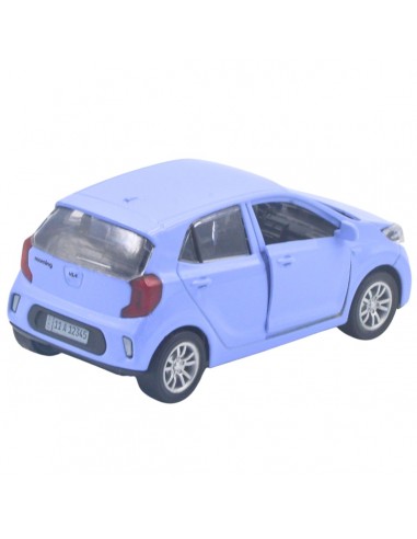 Kia all new picanto azul cielo a escala genérico  -  Escala 1:36