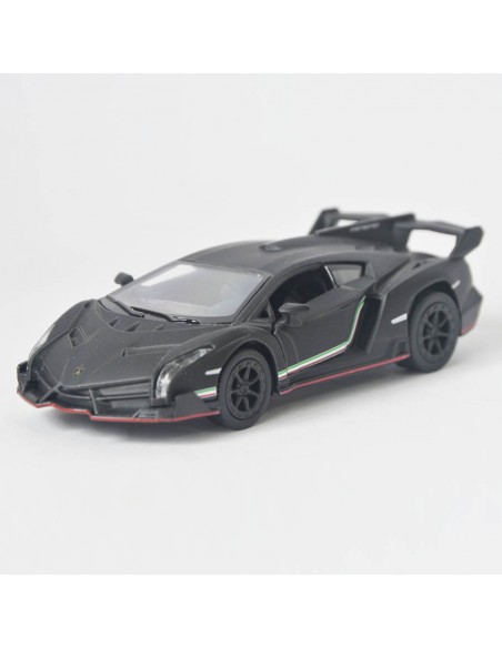 Lamborghini veneno Negro mate - Escala 1:36 - Artículos de colección