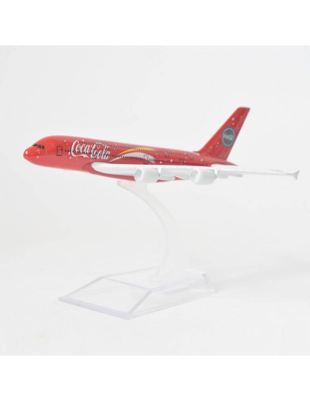 Avión Coca cola - aviones a escala - Tienda de artículos de colección.