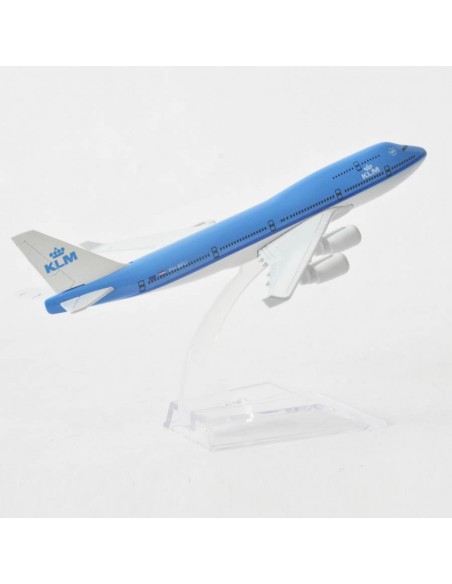 KLM azul con blanco - Aviones comerciales a escala - Artículos de colección