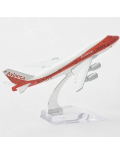 Avianca Naranja B747 - Aviones comerciales a escala - Artículos de colección 2