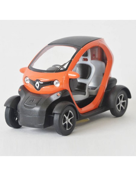 Renault twizy Naranja Escala 1:18 - Artículos de colección