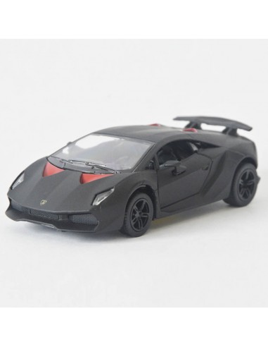 Lamborghini sesto elemento negro mate - Escala 1:38 - Artículos de colección