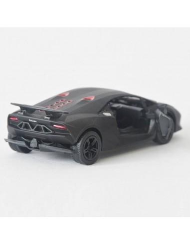 Lamborghini sesto elemento negro mate - Escala 1:38 - Artículos de colección