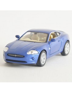 Jaguar XK coupe azul - Escala 1:38 - Tienda de artículos de colección
