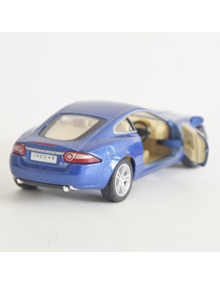 Jaguar XK coupe azul - Escala 1:38 - Tienda de artículos de colección