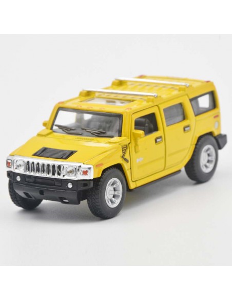 Hummer H2 2008 amarillo Escala 1:40 - Artículos de colección