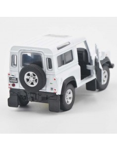 Land rover defender blanco Escala 1:36- Carros de colección 2