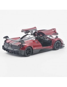 Pagani Huayra BC 2016 vinotinto - Escala 1:38 - Autos de colección 2