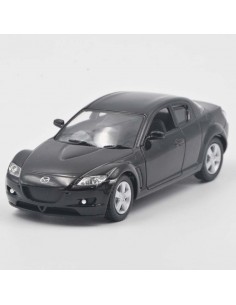 Mazda RX-8 negro Escala 1:36 - Autos a escala – Sin gasolina