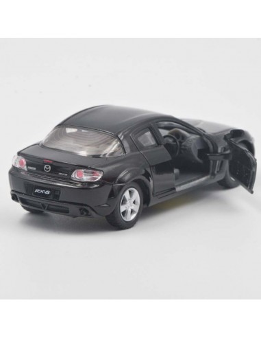 Mazda RX-8 negro Escala 1:36 - Autos a escala – Sin gasolina