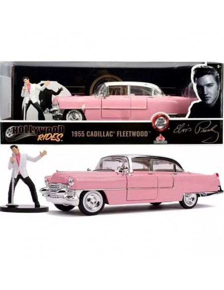 Elvis Presley y Cadillac Fleetwood 1955 -  Escala 1:24 - Tienda de artículos de colección