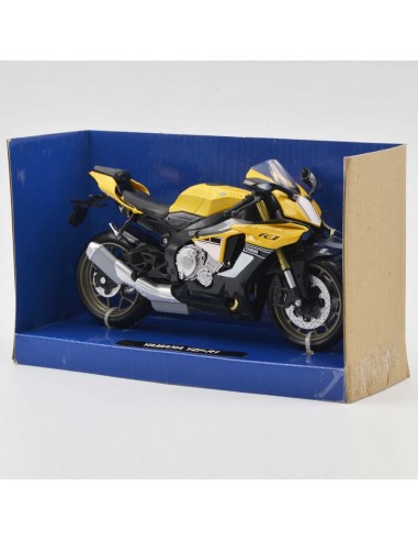 Yamaha YZF R1 Amarillo -Motos a escala 1:12