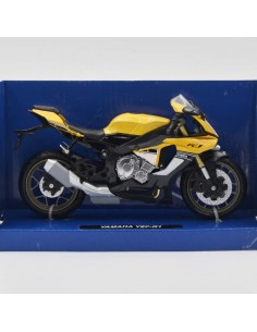 Yamaha YZF R1 Amarillo -Motos a escala 1:12