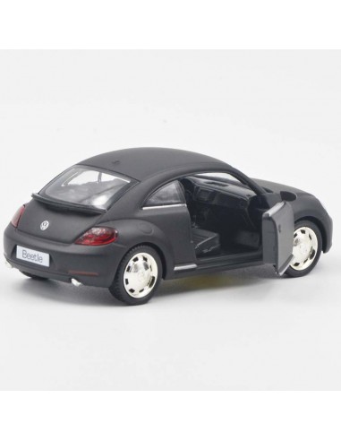 Volkswagen New Bettle negro mate Escala 1:36 - Sin gasolina