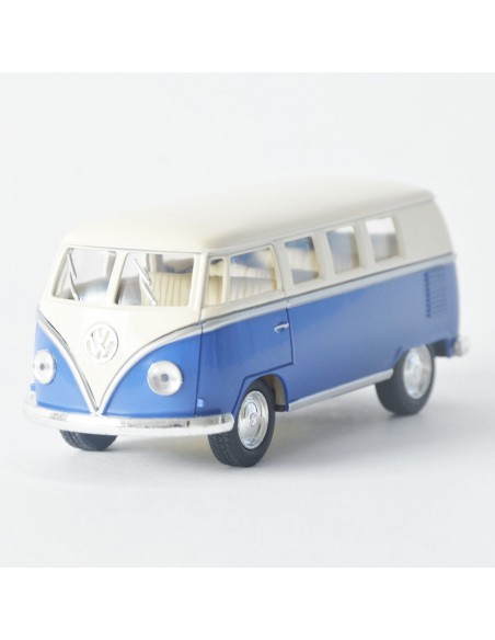 Volkswagen combi 1962 Azul Escala 1:32 - Carros de colección