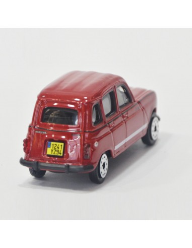 Renault 4 Rojo - Escala 1:43 - Carros de colección