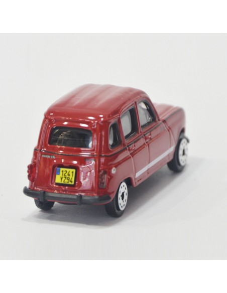 Renault 4 Rojo - Escala 1:43 - Carros de colección