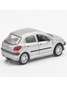 Carro Peu Geot 206 gris con negro 2