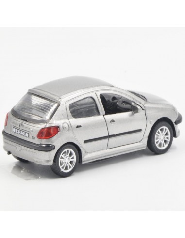 Carro Peu Geot 206 gris con negro