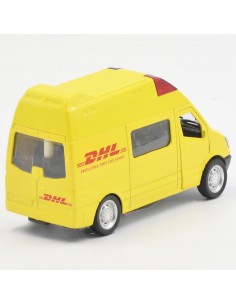 Camioneta DHL envio de paquetes amarilla-singasolina 2