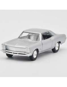 Buick riviera grandsport 1965 Plata Escala 1:38 - Sin Gasolina
