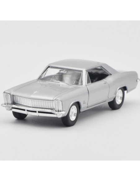 Buick riviera grandsport 1965 Plata Escala 1:38 - Sin Gasolina