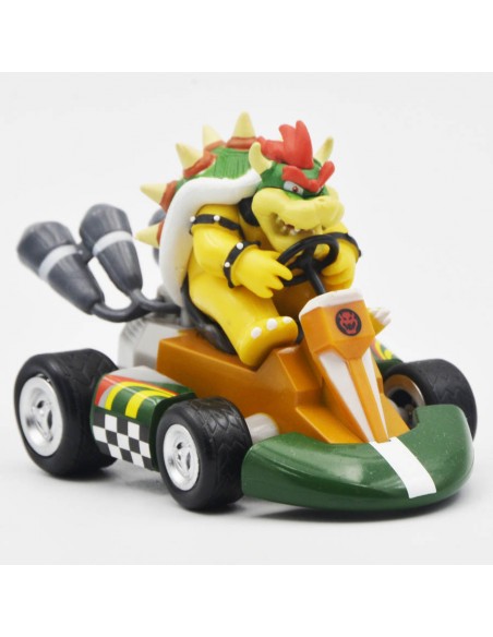Bowser kar a  escala - Figura Mario kart - Carros especiales de colección