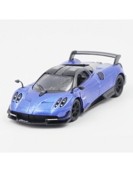 Pagani Huayra BC 2016 azul autos a escala - Escala 1:38 - Autos de colección