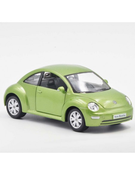 Volkswagen New Bettle verde  Escala 1:24Autos a escala – Sin gasolina
