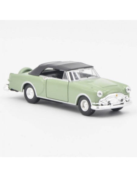 Packard Caribbean 1953 verde capota - Escala 1:38- Artículos de colección