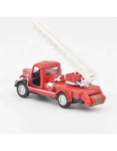 Camión de Bomberos escalera gris- Tienda de coleccionistas 2