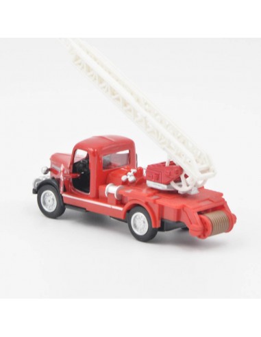 Camión de Bomberos escalera gris- Tienda de coleccionistas