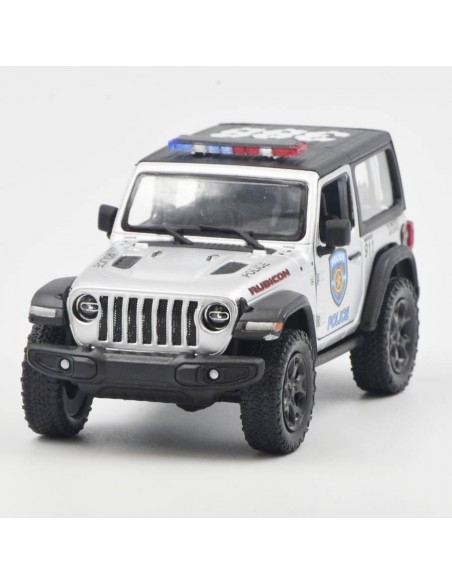 Jeep Wrangler police Escala 1:34 - Carros de colección
