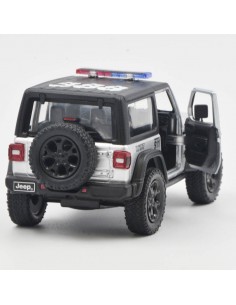 Jeep Wrangler police Escala 1:34 - Carros de colección 2