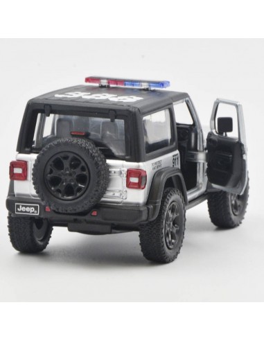Jeep Wrangler police Escala 1:34 - Carros de colección