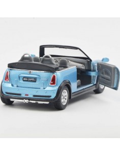 Mini cooper cabrio azul - Carros de colección 2