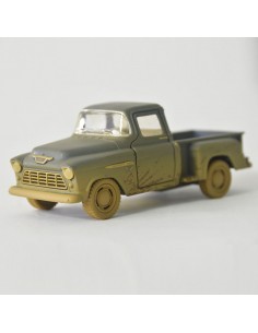 Chevy stepside pick up azul 1955 Escala 1:32