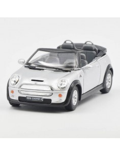 Mini cooper cabrio gris - Carros de colección